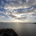 Auf dem Weg aufs offene Meer