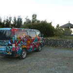 Bus beim Hope Saddle