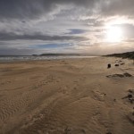 Sonnenuntergang in der Surat Bay