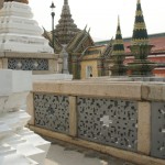 Stupas beim Grand Palace