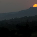 Sonnenuntergang in Bagan