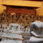 Sammelstelle für Buddha Figuren