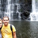 Vor einem weiteren Wasserfall :-)