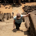 steil ist nur der Vorname - besser mal abstützen