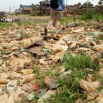 Müllhaufen? Nein der Weg zum Schiff