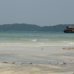 einsam und allein (mit den anderen Touris vom Boot)