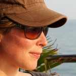 Andrea geniesst Aussicht