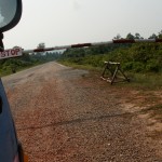 Barriere im Nirgendwo des Nationalparks