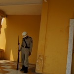 Dieser Wachdienst beim Königspalast ist schampar anstrengend!