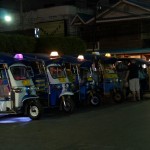 in Hua Hin hat es ziemlich aufgemotzte Tuk Tuks