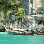so schön wäre das Wasser beim Maya-Beach