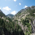 Aussicht von der Passhöhe