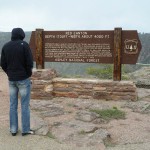 SIghtseeing bei Schneefall