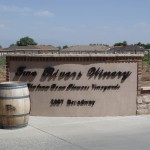 Eingang Two Rivers Wineyard