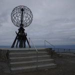 Wir auf dem Nordkapp