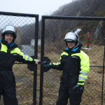 Vor der Schengengrenze